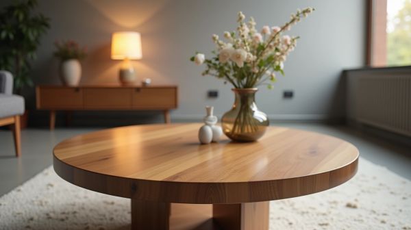 Achat de tables basses rondes : sélection tendance et fonctionnelle